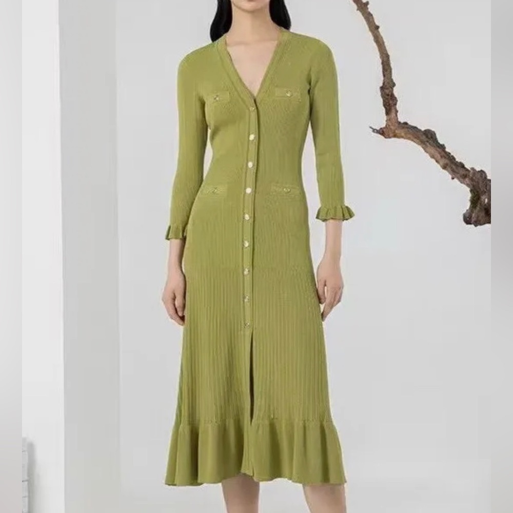 Sandro Brand New Long knitted dress, size 36